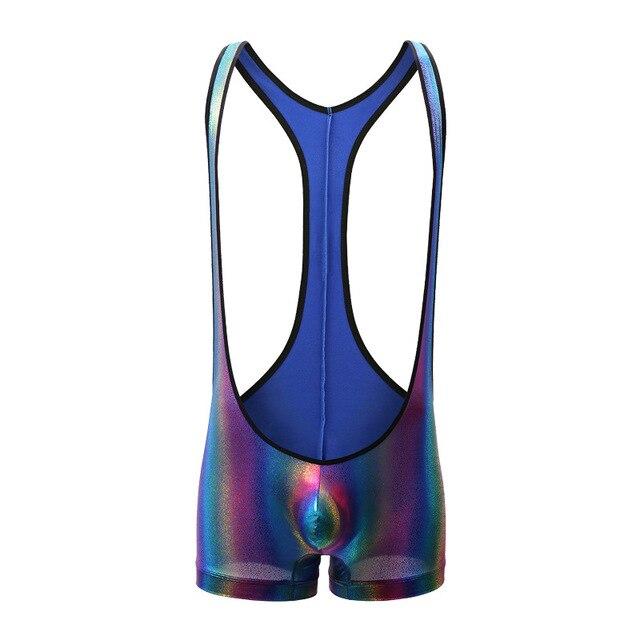 Metallic Rainbow Singlet | dmunderwear detail image 4