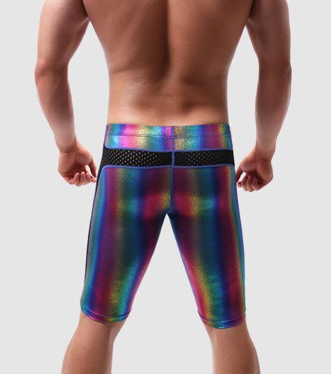Metallic Rainbow Tanktop + Boxers | dmunderwear detail image 9