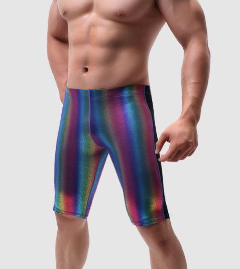 ORVLS Metallic Rainbow Tanktop + Boxers | dmunderwear detail image 12