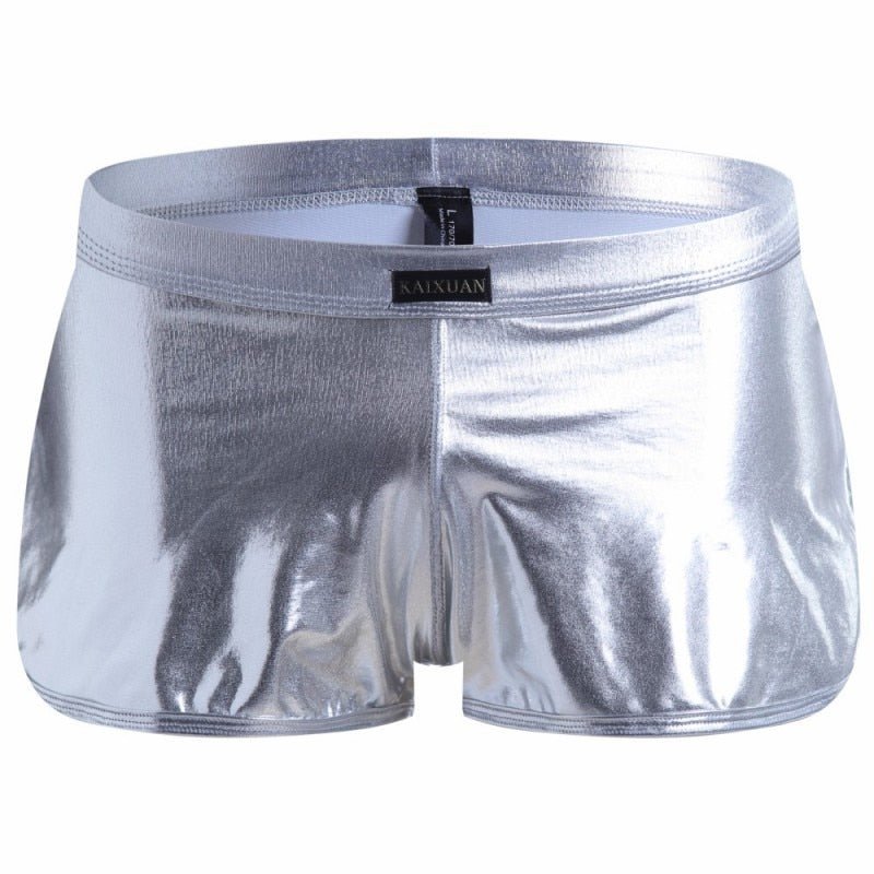 Metallic Sideshow Running Shorts | dmunderwear detail image 5