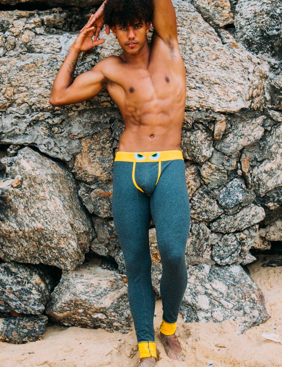 Monster Eyes Long John 220401 | dmunderwear variant image