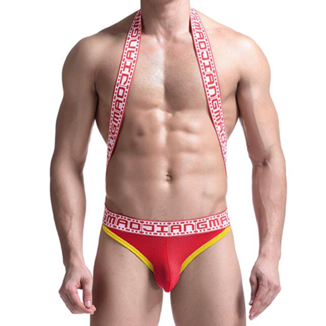 ORVLS Movie Strip Suspender Jockstrap | dmunderwear detail image 10