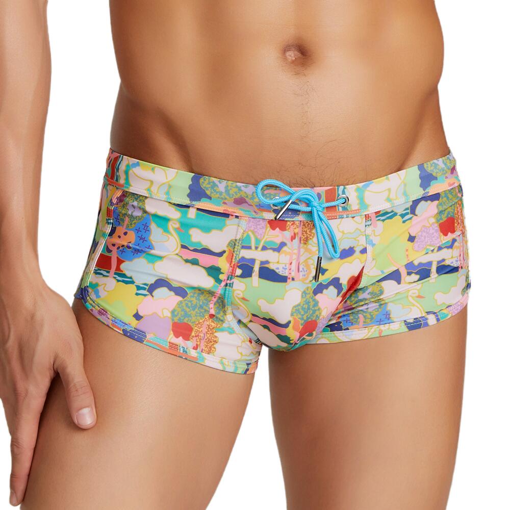 Pastel Swim Trunks | dmunderwear detail image 1