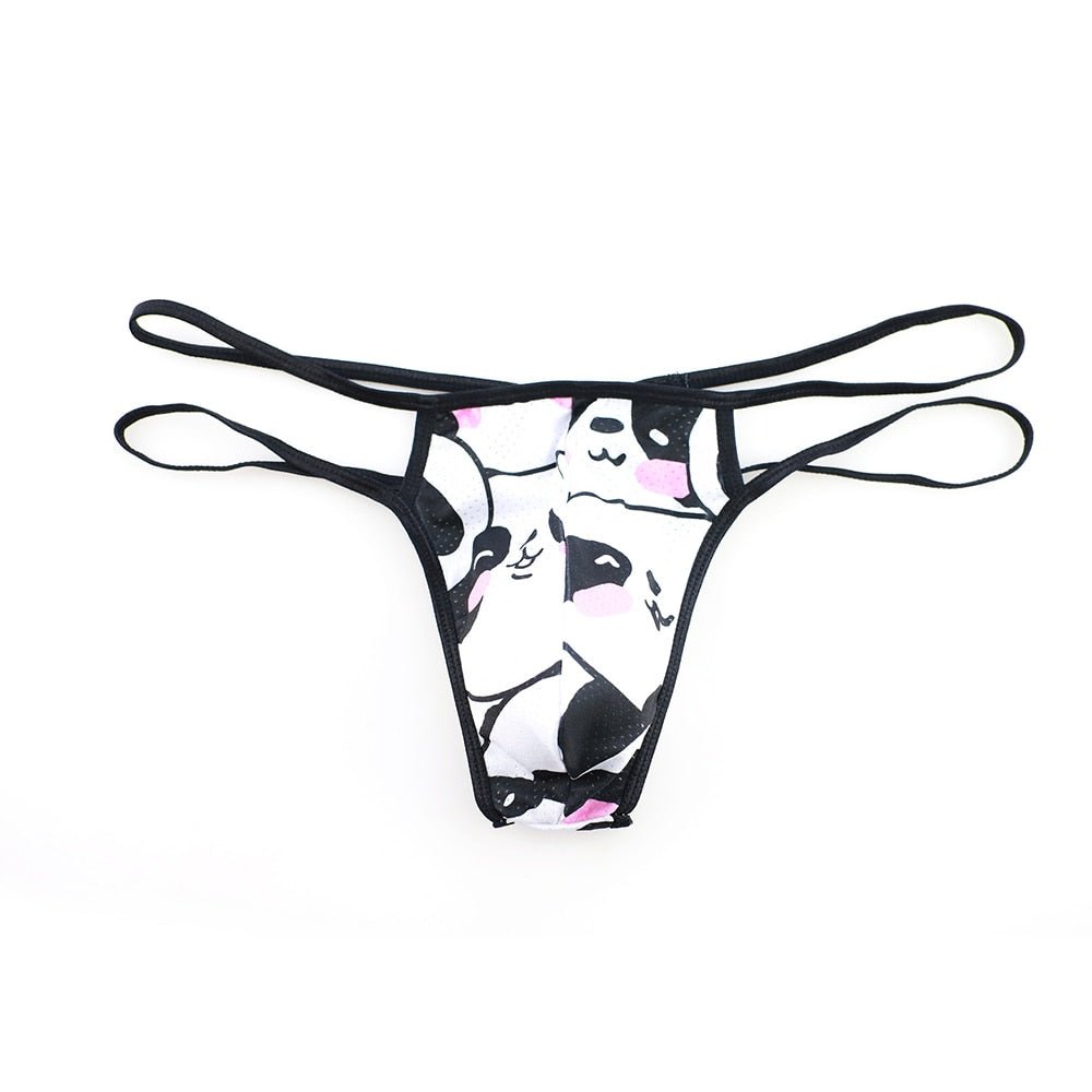 ORVLS Patterned No Show Thong | dmunderwear variant image
