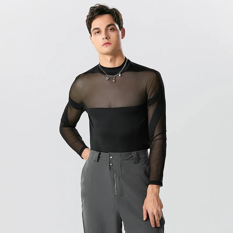ORVLS Pec Peek Mesh Body Suit | dmunderwear product image 4