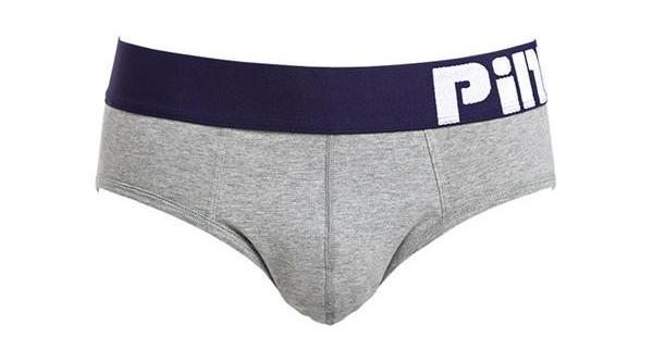 Pink Hero Bold Band Briefs | dmunderwear detail image 12