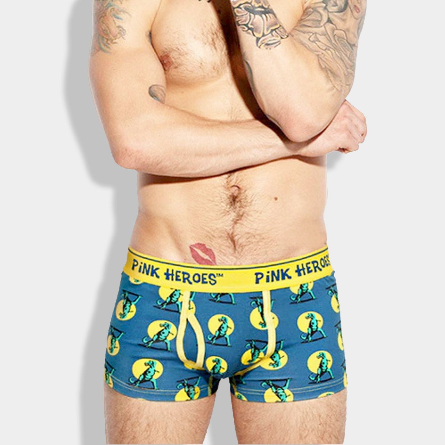 ORVLS Pink Hero Infographic Boxers 4-Pack | dmunderwear detail image 2