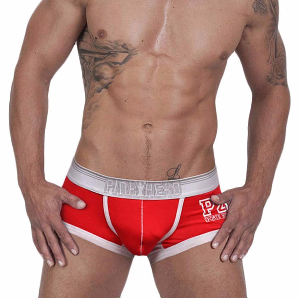 Pink Hero P2 Square Cut Boxer Briefs | dmunderwear detail image 1