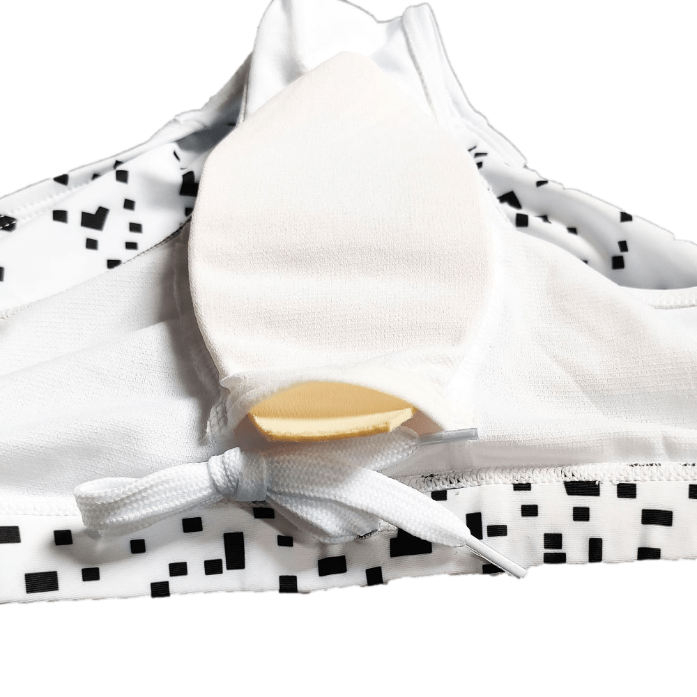 Pixel Square Swim Briefs | dmunderwear detail image 6
