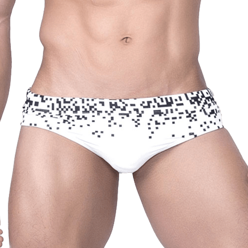 Pixel Swim Briefs | dmunderwear detail image 1