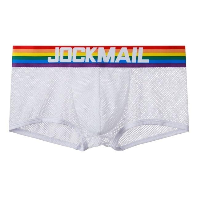 Pride Mesh Trunks | dmunderwear detail image 2