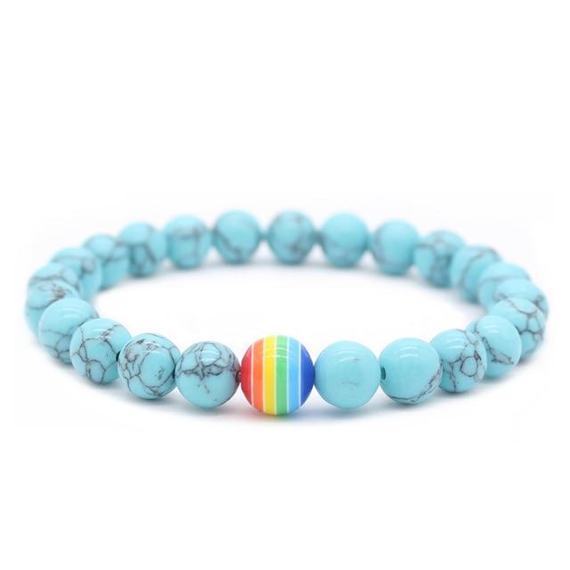 ORVLS Pride Stone Bead Bracelet | dmunderwear variant image