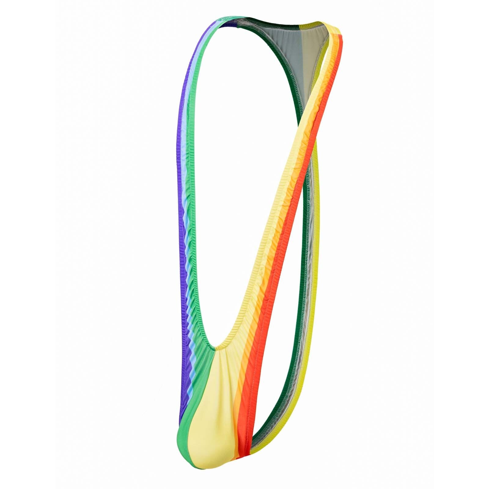 Pride V Sling LGBT Mankini | dmunderwear product image 2