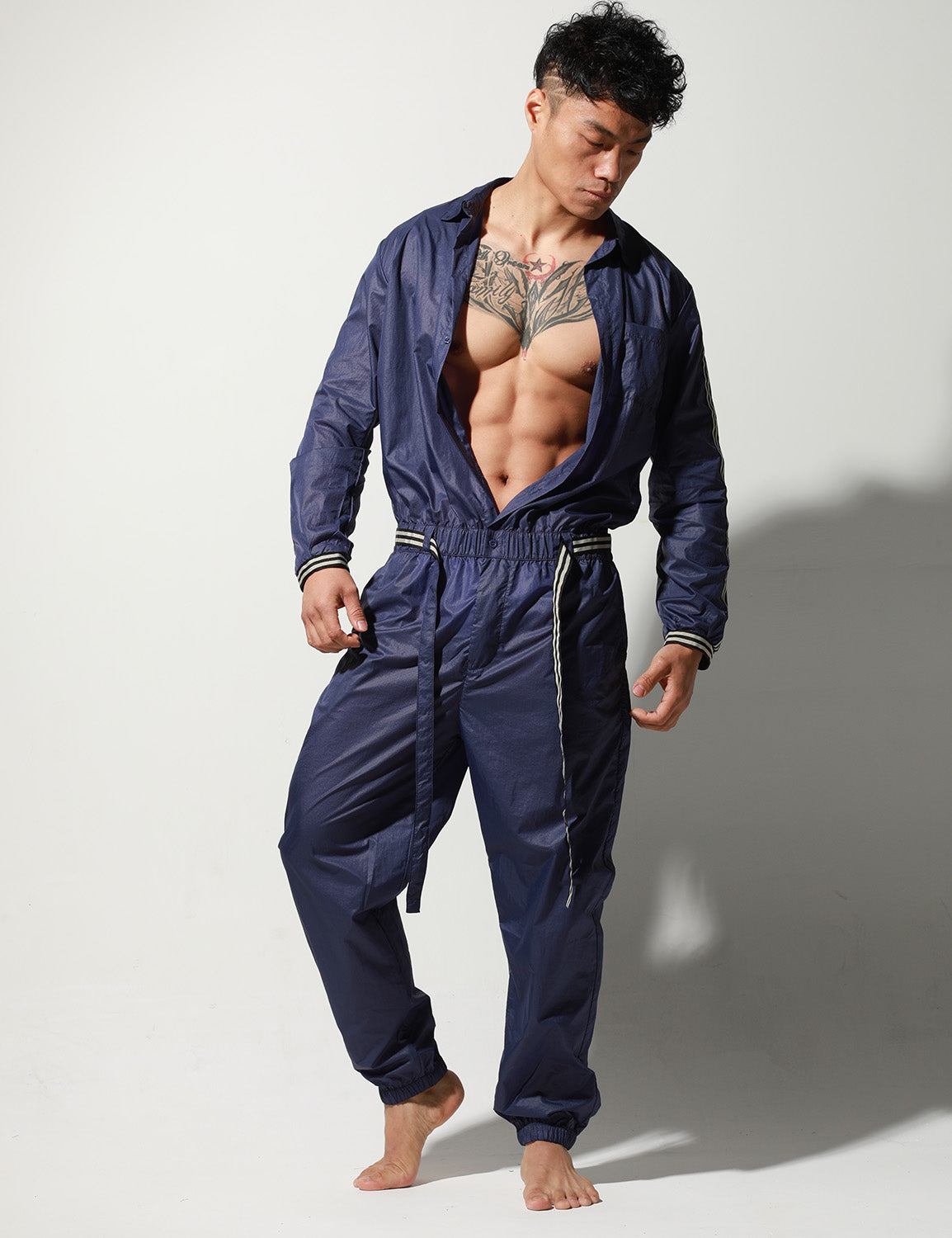 Quick-Dry Long Sleeve Union Suit T9001 | dmunderwear variant image