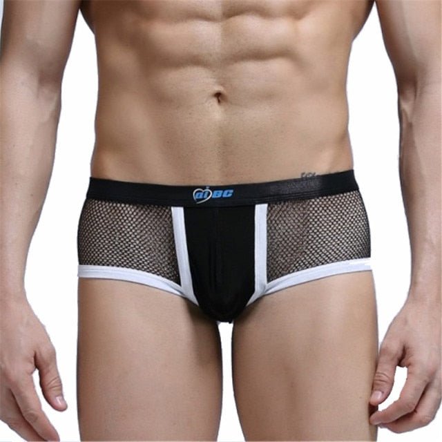 Racing Stripe Mesh Tanktop + Boxer Briefs | dmunderwear detail image 16