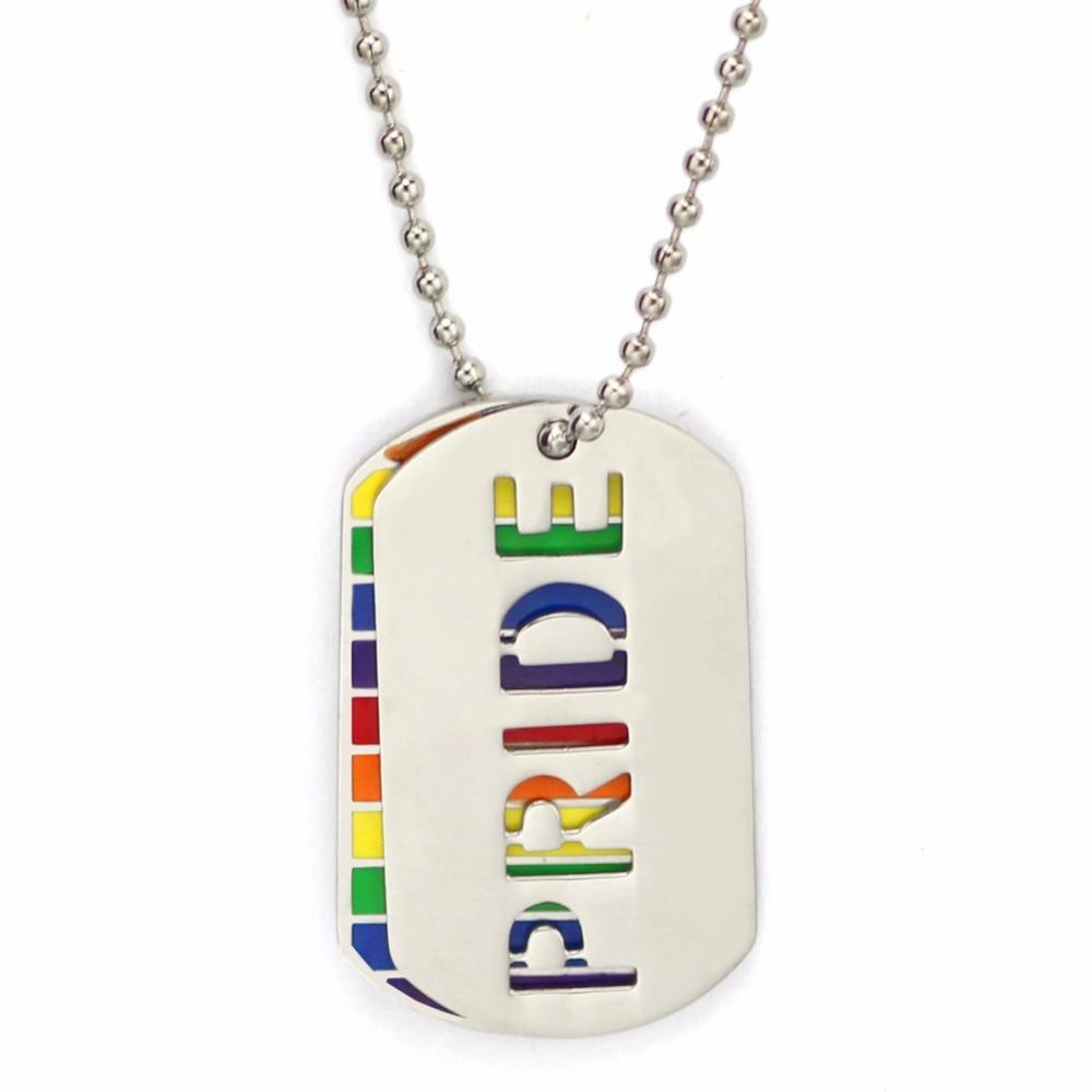 ORVLS Rainbow Pride Dog Tags | dmunderwear product image 1