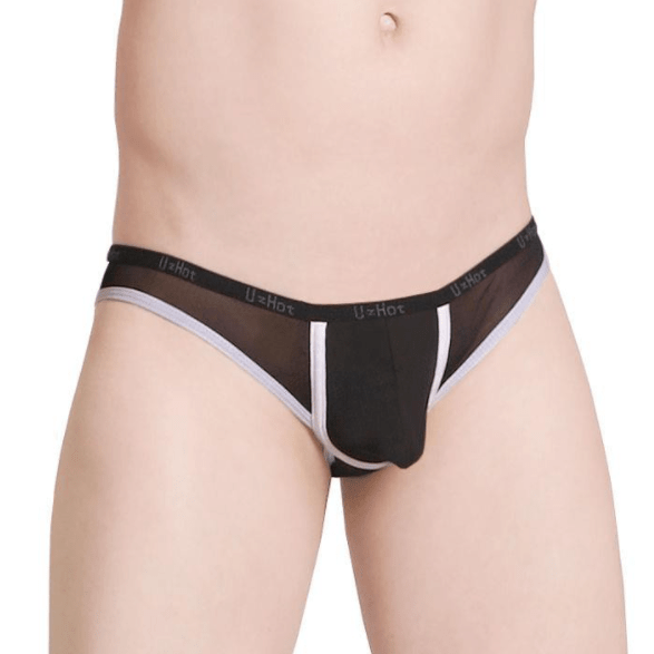 Risky Sheer Jockstrap | dmunderwear detail image 1