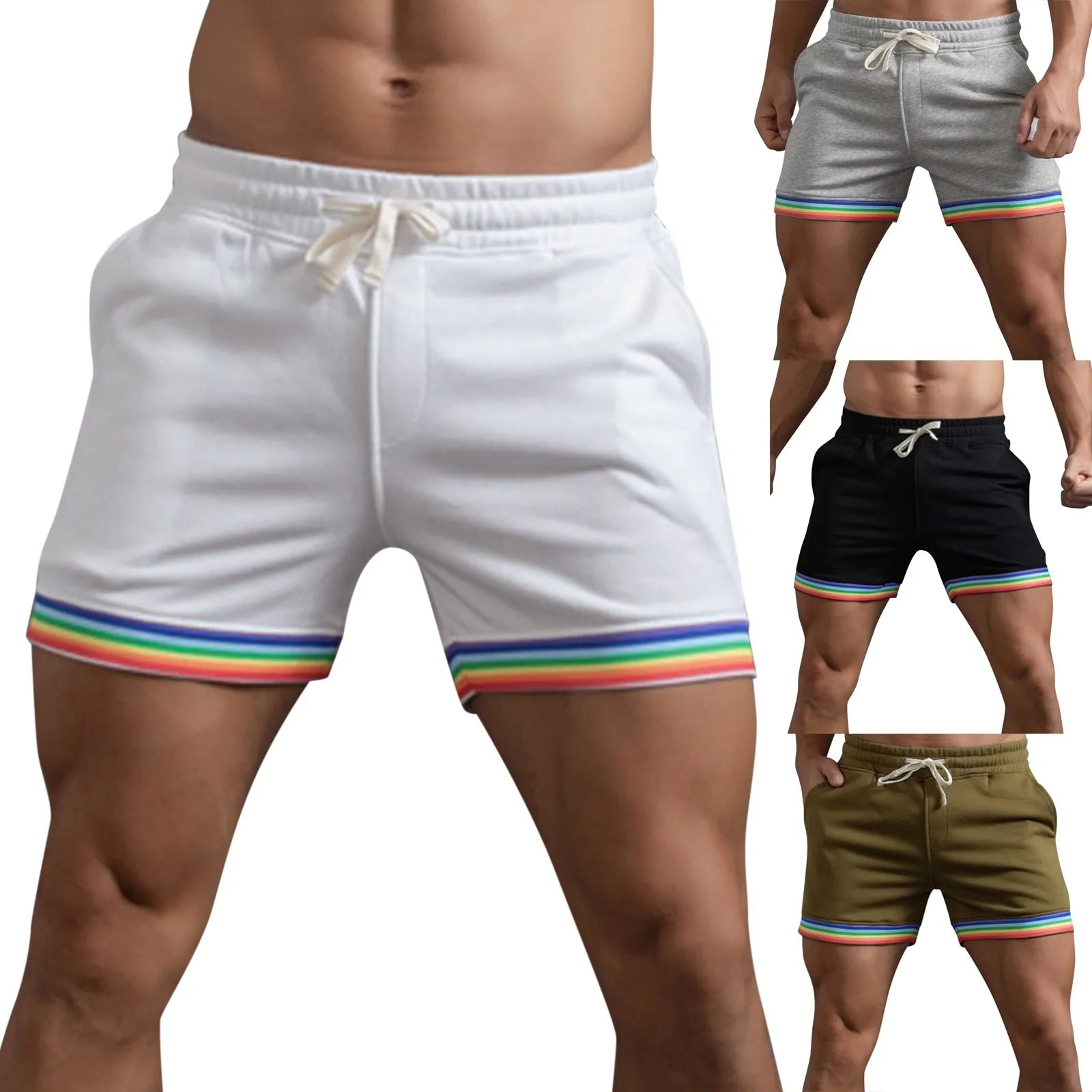 ORVLS Running Pride Shorts | dmunderwear detail image 1