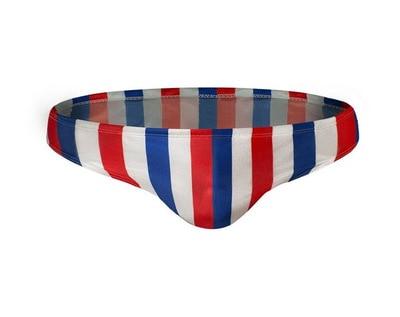 Saint-Tropez Striped Swim Briefs | dmunderwear detail image 13