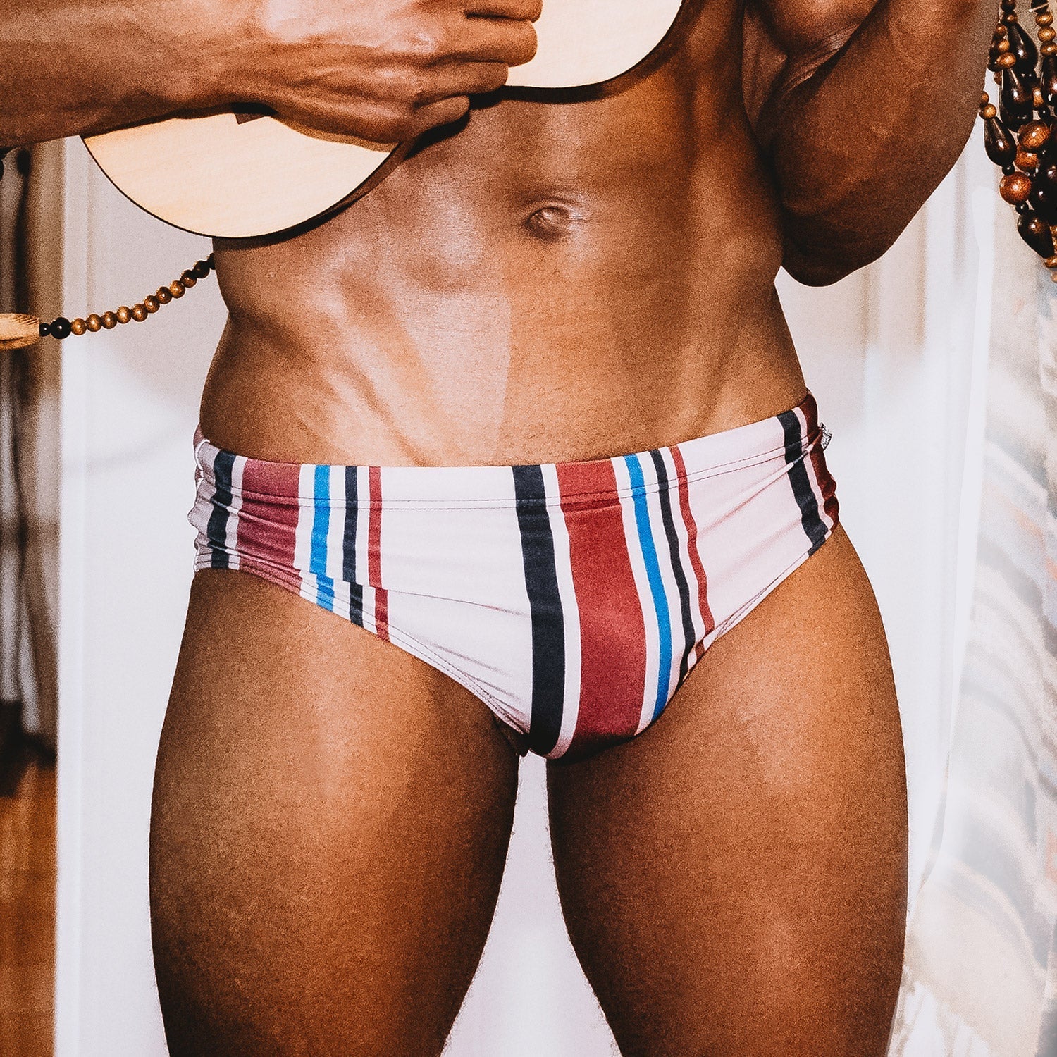 ORVLS Saint-Tropez Striped Swim Briefs | dmunderwear variant image