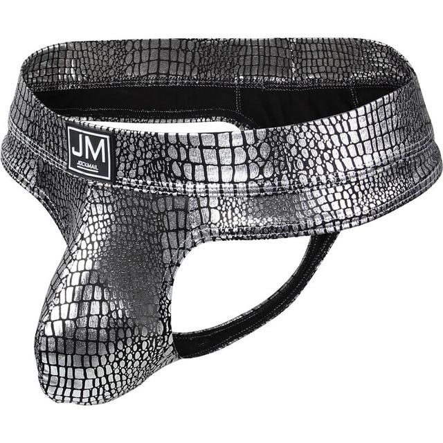 Scale Metallic Thong | dmunderwear detail image 5