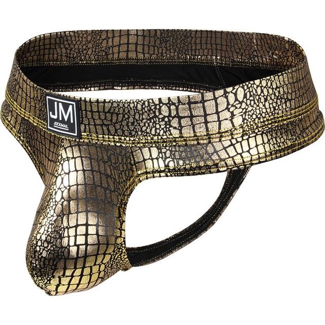 ORVLS Scale Metallic Thong | dmunderwear detail image 9