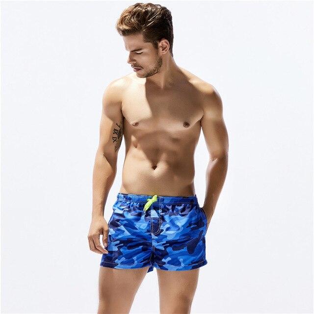 Seobean Camo Swim Trunks | dmunderwear detail image 4