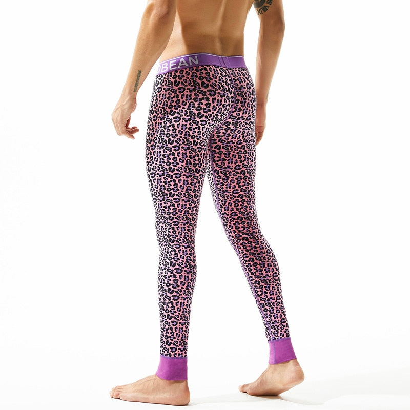 Seobean Funky Leopard Thermal Leggings / Underwear | dmunderwear detail image 1