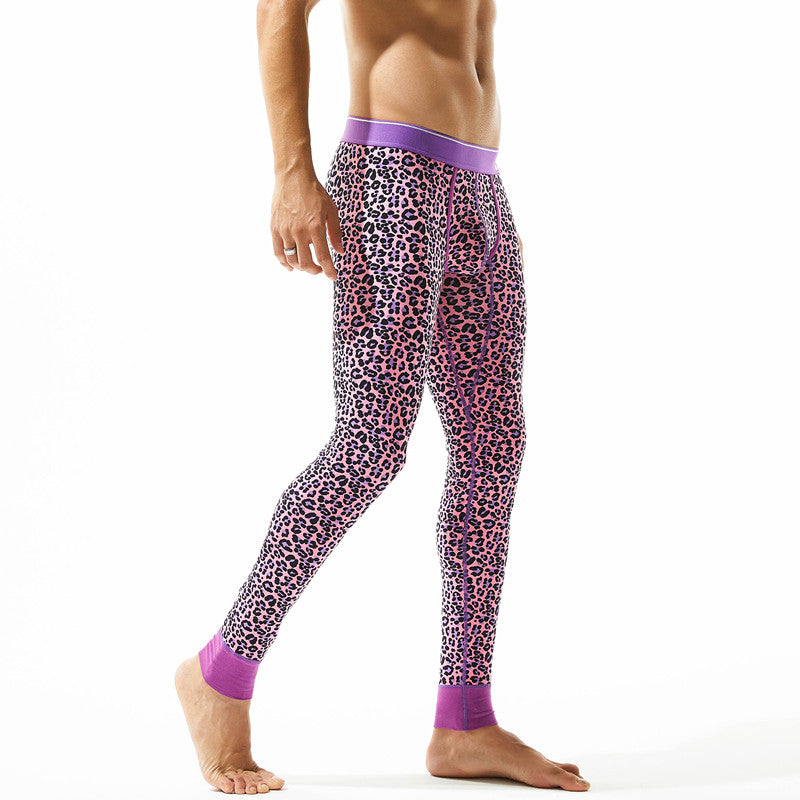 Seobean Funky Leopard Thermal Leggings / Underwear | dmunderwear detail image 11