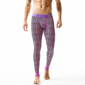 Seobean Funky Leopard Thermal Leggings / Underwear | dmunderwear variant image