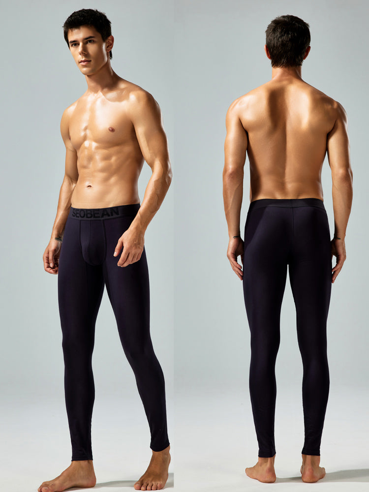 Seobean Men's Thin Autumn and Winter Essential Thermal Underwear Long Pants | dmunderwear variant image