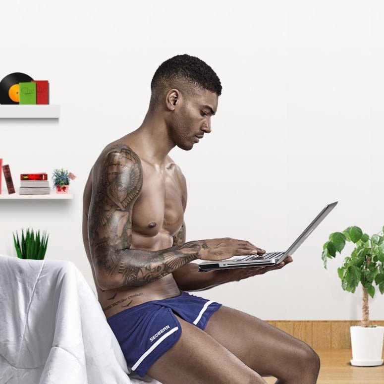 ORVLS Seobean Running Shorts with Hidden Briefs | dmunderwear variant image