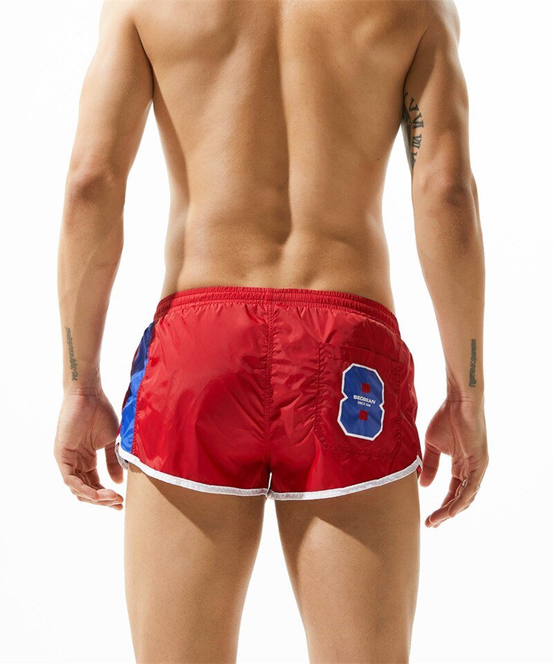 Seobean Square Cut Board Shorts | dmunderwear detail image 2