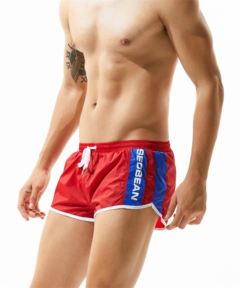Seobean Square Cut Swim Trunks | dmunderwear detail image 4