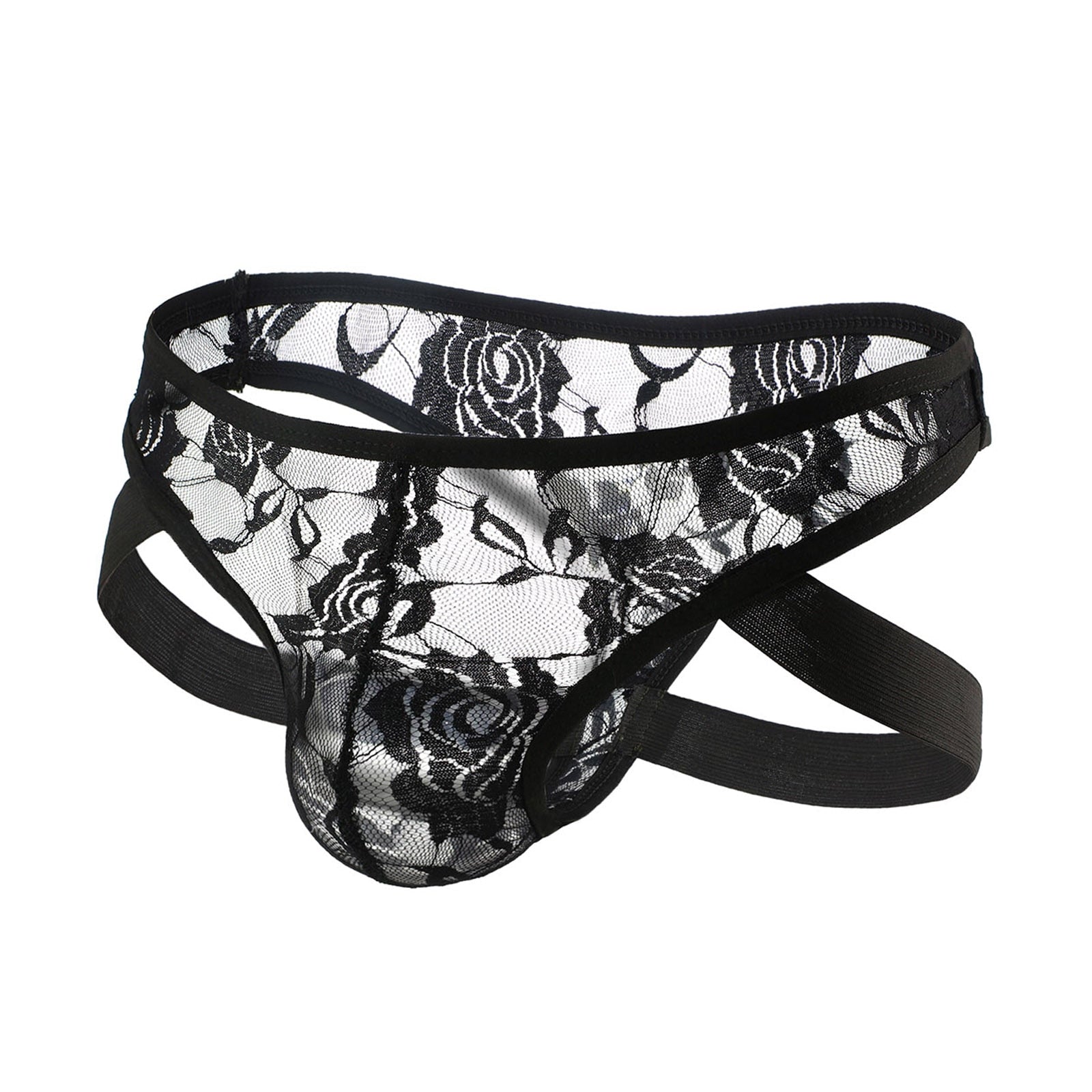 Sexy Lace Jockstrap | dmunderwear detail image 1