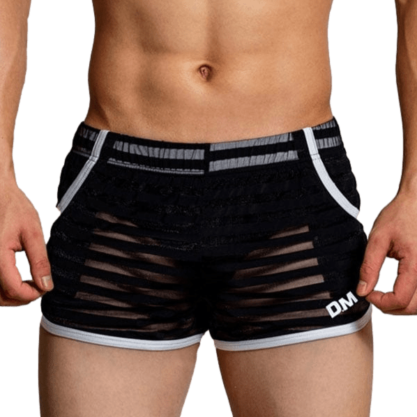 Sheer Short Shorts | dmunderwear detail image 1