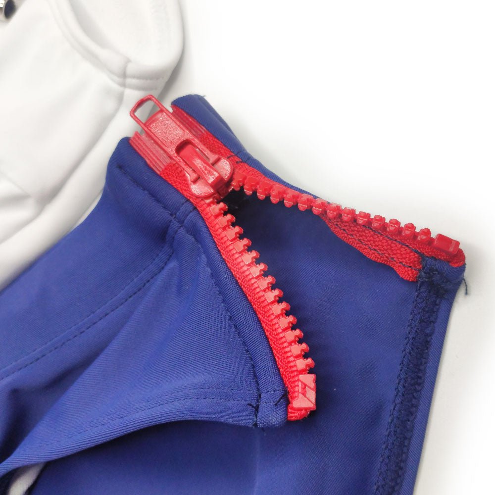 Side Zipper Swim Briefs | dmunderwear detail image 16
