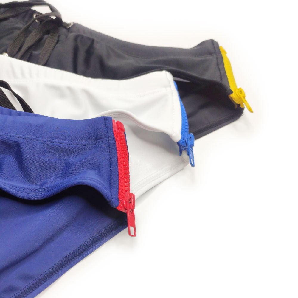 ORVLS Side Zipper Swim Briefs | dmunderwear detail image 15