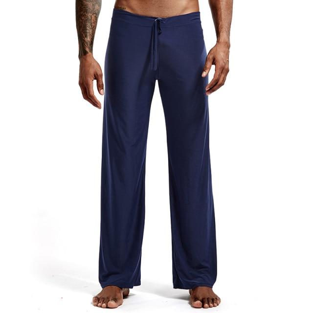 Silky Bell Bottom Sweats | dmunderwear detail image 5