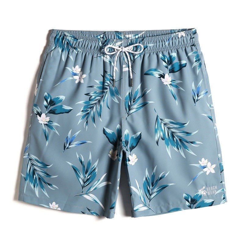 Silver Leaf Board Shorts | dmunderwear variant image