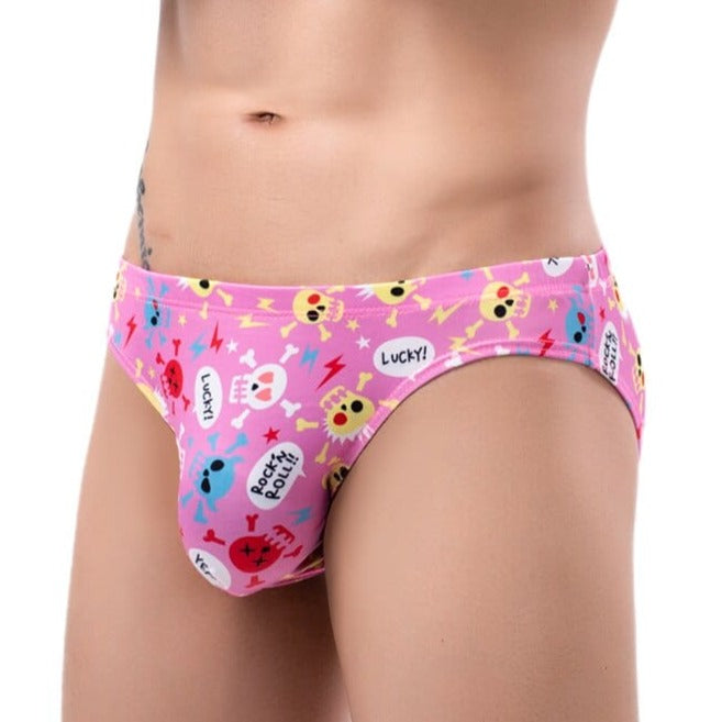 Skull and Bones Briefs | dmunderwear variant image
