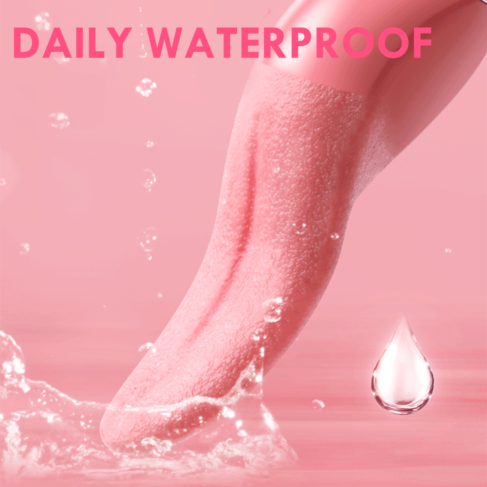 Soft Tongue Licking Vibrator | dmunderwear product image 4
