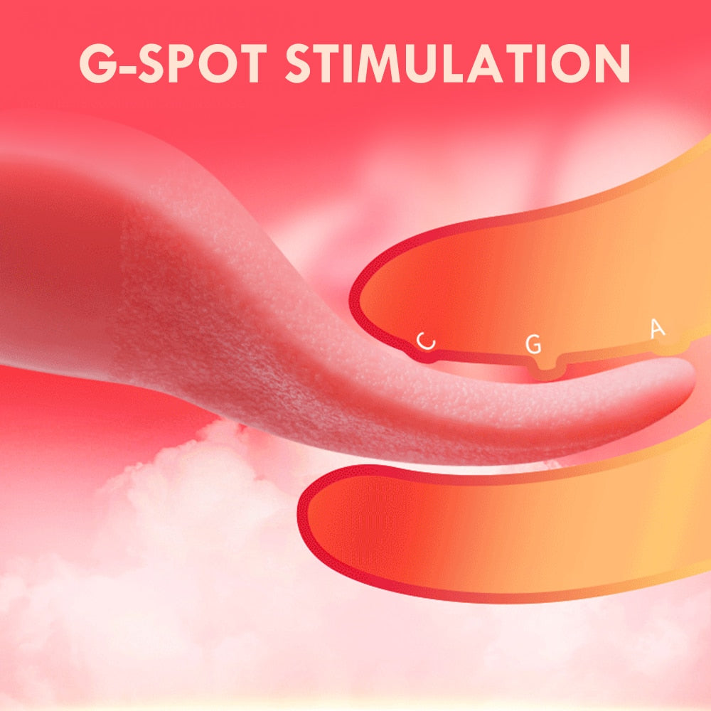 Soft Tongue Licking Vibrator | dmunderwear product image 6