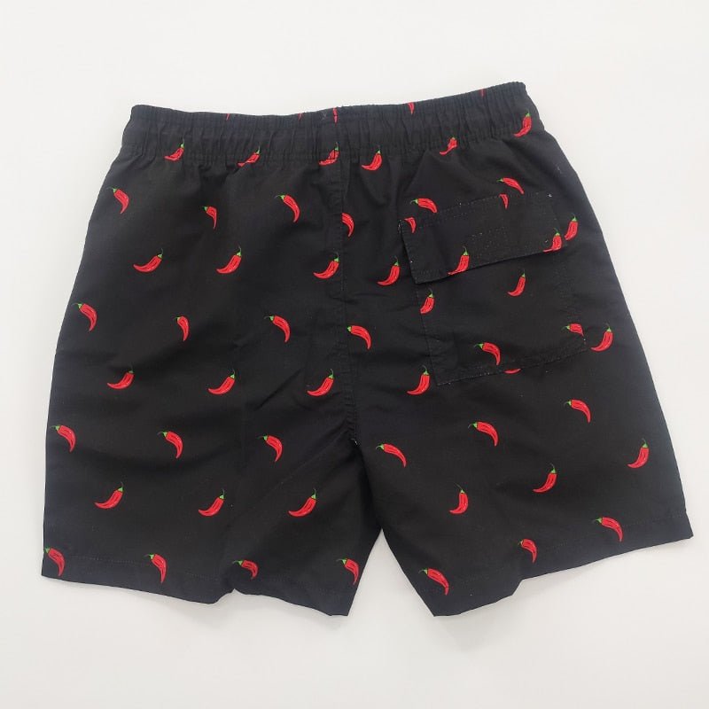 Spicy Chili Board Shorts | dmunderwear detail image 4
