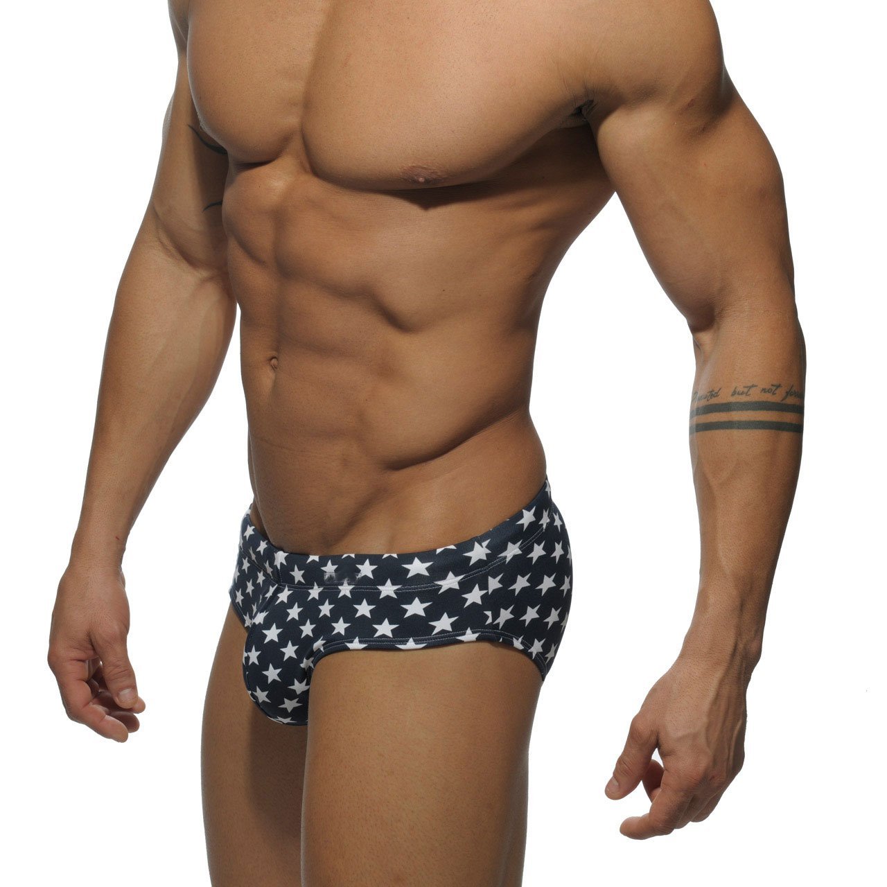 ORVLS Stars + Stripes Swim Briefs | dmunderwear detail image 5