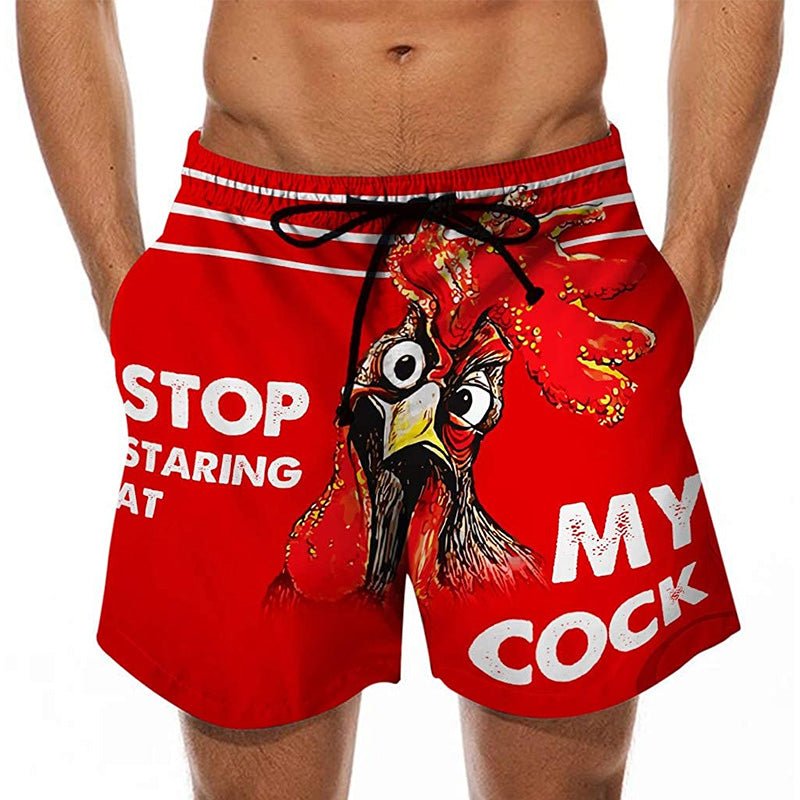 Stop Staring Board Shorts | dmunderwear detail image 10