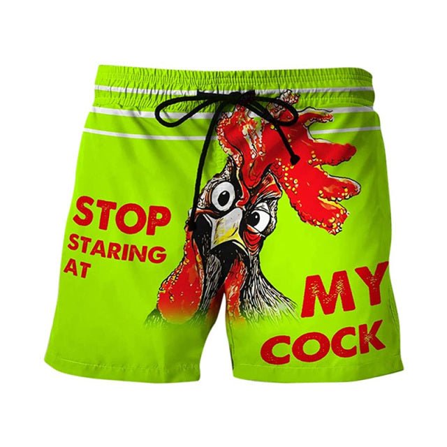 Stop Staring Board Shorts | dmunderwear detail image 13
