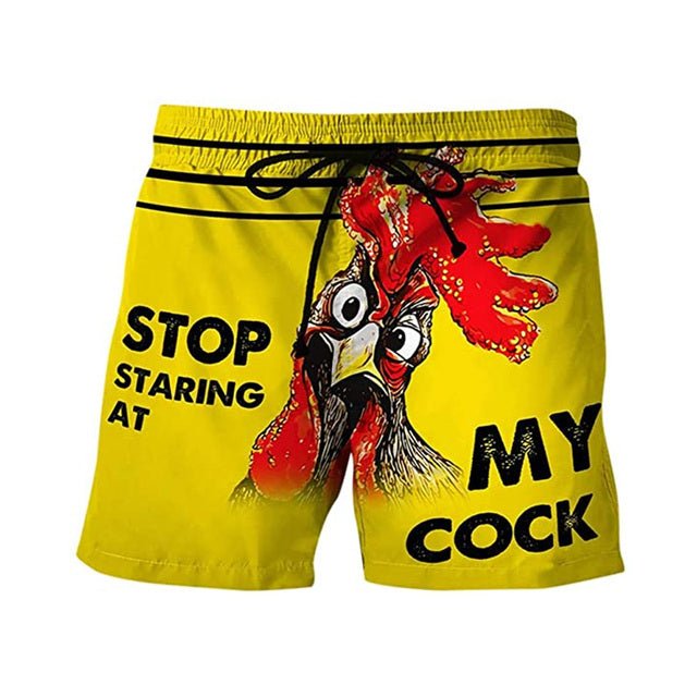 Stop Staring Board Shorts | dmunderwear detail image 8