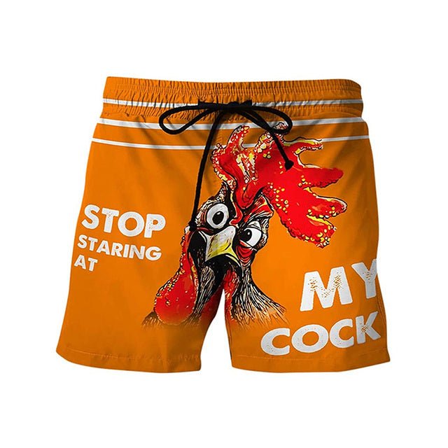 ORVLS Stop Staring Board Shorts | dmunderwear detail image 6