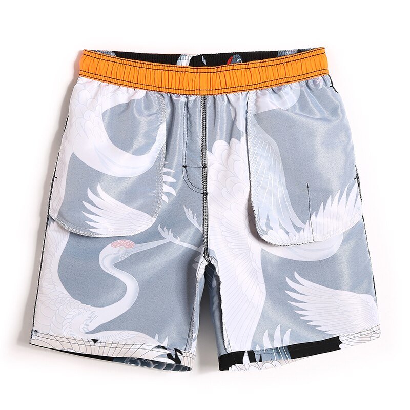 Stork Bermuda Board Shorts | dmunderwear detail image 3